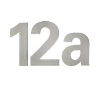 Dieckmann Hausnummer Chiffre 4 VA H.150mm L.117mm EDI Quantité:1