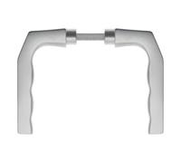 Dieckmann Paire de leviers de porte 125Z Alu.0105 sans rosettes VK 8mm Quantité:1