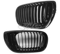 DIEDERICHS 1215641 Grille de calandre noir brillant Compatible avec BMW 3 Berline E46 3 Touring E46