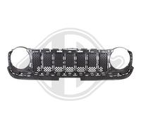 DIEDERICHS 2660139 Grille de calandre Compatible avec JEEP Renegade SUV BU, B1 RENEGADE VAN BU, B1