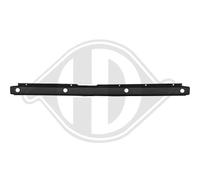 DIEDERICHS 3484756 Pare-choc arrière avec support de capteur Arrière noir