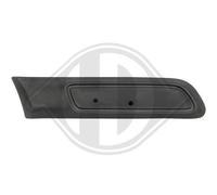 DIEDERICHS Aile De Roue Fender Arrière Droite Noir Pour Fiat 500