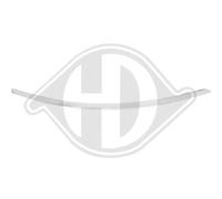 DIEDERICHS Baguette décorative/de protection, pare-chocs 1685166