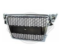 DIEDERICHS Calandre Convient pour Audi A4 Avant 8K5 B8 8K2 Noir Chrome