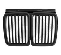 DIEDERICHS Calandre Convient pour BMW 3er Cabriolet E30 Noir Brillant