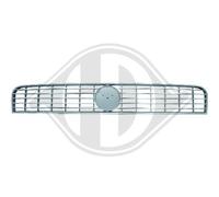 DIEDERICHS Calandre Convient pour Fiat Grande Punto 199_199 Gris Argent