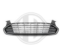 DIEDERICHS Calandre Convient pour Ford Mondeo V Break CD Chrome/Noir
