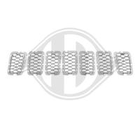 DIEDERICHS Calandre Convient pour Jeep Grand Cherokee IV Sem WK2 Chrome
