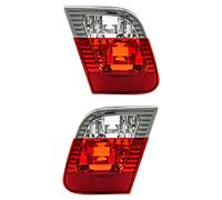 Diederichs Ensemble de feux arrière intérieurs pour BMW 3 E46 09/01-01/05 Limousine, blanc/rouge, halogène, polycarbonate, gauche, droite, pour circulation à droite