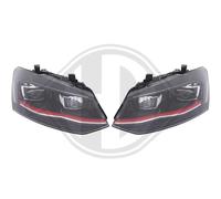 DIEDERICHS Ensemble De Phares Avant Pour VW Polo 6R 6C 6R 1.2 TSI 16V Bj.14-20