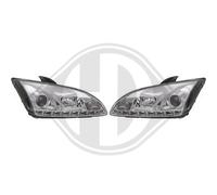 DIEDERICHS Ensemble Phares Gauche Droite Halogène pour Ford Focus II Da _