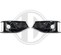 Diederichs Grille d'aération, Pare-Chocs 1020243 Compatible avec: Audi A4 B9, A4 B9 Avant