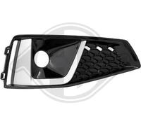 Diederichs Grille d'aération, Pare-Chocs 1020346 Compatible avec: Audi A4 B9, A4 B9 Avant