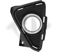 DIEDERICHS Grille d'aération, pare-chocs 6687642 Compatible avec: TOYOTA RAV 4 IV