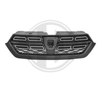 DIEDERICHS Grille De Radiateur Pour Dacia Dokker KE Lodgy JS Chrom/Noir