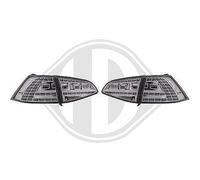 Paire De Feux Arrière LED Clair Fumé Pour VW Golf VII Berline 12-On