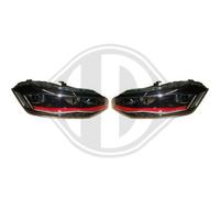 DIEDERICHS L E D Kit de Phare Principal H7 pour VW Polo AW1 BZ1 1.0 TSI Bj.17-21