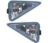 Diederichs Lot de phares antibrouillard pour Honda Civic VIII Hatchback (FN, FK) année de construction 2005-2011, H11, jaune, halogène, qualité certifiée