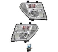 Diederichs Night Breaker Lot de phares droit et gauche + ampoule H4 Laser compatible avec NP300 Navara D40
