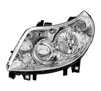Diederichs Phare gauche Fiat Ducato, Peugeot Boxer, Citroën Jumper 06-10 H1+H7, halogène, blanc (lentille), argent (boîtier), circulation à droite, homologué de type E