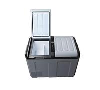 DieffematicBX Mini Frigo 52L voiture Réfrigérateur, double usage de voitures, Porte à double compresseur, réfrigérateur/congélateur/Congélateur 12V 24V