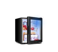 DieffematicBX Mini Frigo 60L Ice Bar Congélateur Frais Armoire De Conservation Température Constante Vin Rouge Vin Famille Salon Porte Simple Petit Réfrigérateur