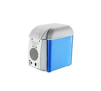 DieffematicBX Mini Frigo 7.5L Mini Car Fridge Travel Refrigerator Cool Heat Cooler Fridge Freezer Coolerfor Auto Car Home Office Outdoor Picnic Travel