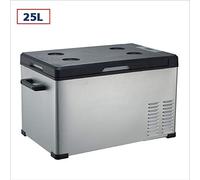 DieffematicBX Mini Frigo Compresseur voiture Réfrigérateur voiture à double usage réfrigération Icing voiture Mini réfrigérateur étudiant Dortoir réfrigéré (Size : 25L)