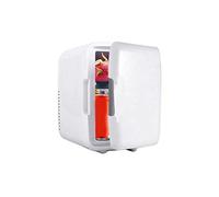 DieffematicBX Mini Frigo Portable Car Mini Fridge Refrigerator Freezer 4L Mini Fridge Refrigerator Car Fridge Heater Universal Vehicle Parts (Color : White)