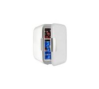 DieffematicBX Mini Frigo Portable Compact Refrigerator Multifunction Mini Beauty Face Cosmetics Fridge Drink Cooler Warmer Fridge Freezer for Home Car (Color : White)