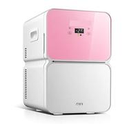 DieffematicBX Mini Frigo Réfrigérateur petit mini réfrigérateur 22L cosmétiques ménagers réfrigérateur à double usage chauffage et refroidissement réfrigérateur