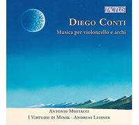 Diego Conti – Musique pour violoncelle et cordes – CD – Tactus – Import