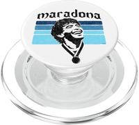 Diego Maradona 1986 Champion du Monde de Football rétro PopSockets PopGrip pour MagSafe