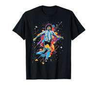 Diego Maradona Cosmic Football Legend Espace Artistique T-Shirt