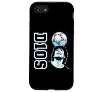 Diego Maradona D10S Ballon de Football rétro Coque pour iPhone SE (2020) / 7/8