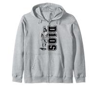 Diego Maradona D10S Dios Vintage Football Legend Sweat à Capuche