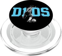 Diego Maradona D10S La Mano de Dios Retro Soccer Legend PopSockets PopGrip pour MagSafe
