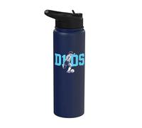Diego Maradona D10S La mano de Dios Retro Soccer Legend Stainless Steel Insulated Water Bottle