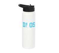 Diego Maradona D10S La mano de Dios Retro Soccer Legend Stainless Steel Insulated Water Bottle