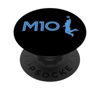 Diego Maradona M10 La Mano de Dios Logo de Football Main de Dieu PopSockets PopGrip Adhésif