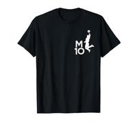 Diego Maradona M10 La Mano de Dios Logo de Football Main de Dieu T-Shirt