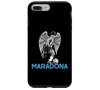 Diego Maradona RIP Angel Wings D10S Ballon de Football Coque pour iPhone 7 Plus/8 Plus