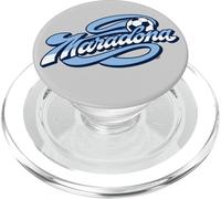 Diego Maradona Script Vintage, Football des années 80 PopSockets PopGrip pour MagSafe