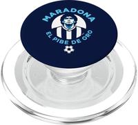 Diego Maradona Vintage El Pibe De Oro Joueur de Football Rétro PopSockets PopGrip pour MagSafe