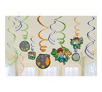 Diego Swirl Decorations by Amscan