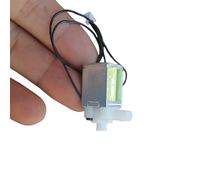 DIEKE 2 voies 5 V petites vannes électromagnétiques normalement fermées solénoïde électrique contrôle des flux d'air facile à utiliser normalement fermé électrovannes électriques