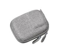 DIEKE Étui de rangement portable antichoc pour appareil photo AcePro avec mousqueton de protection, Couleur grise.
