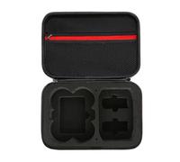 DIEKE Étui de transport portable pour voyage rigide, étui de rangement résistant aux chocs, étui de protection pour accessoires, Intérieur noir