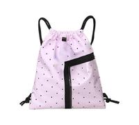 DIEKE Itabag Sac à dos transparent avec cordon de serrage pour sac à dos avec inserts pour concerts scolaires, anime, violet