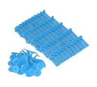 DIEKE Lot de 100 pinces à oreilles pour animaux d'élevage et de gestion des moutons - Convient pour étiqueter les oreilles des bovins et des cochons